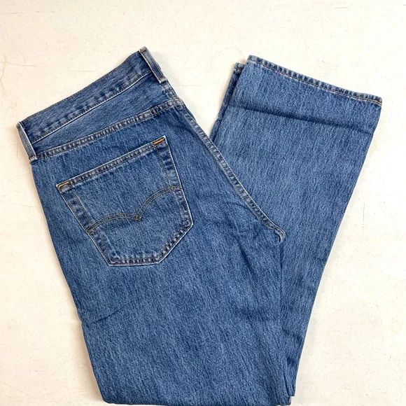 New Levis 501 Denim Jeans Button Fly Size Men's 36x30 NEW W TAGS - Picture 2 of 4